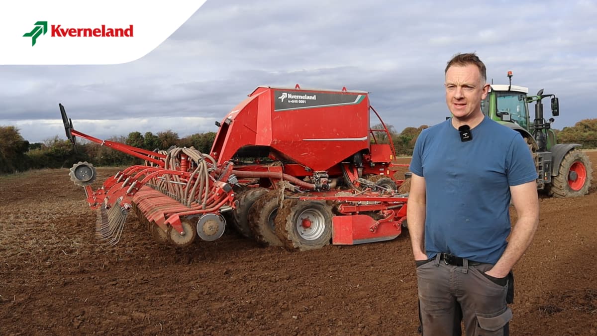 Maximizing Output with the Kverneland U-Drill in Co. Kildare