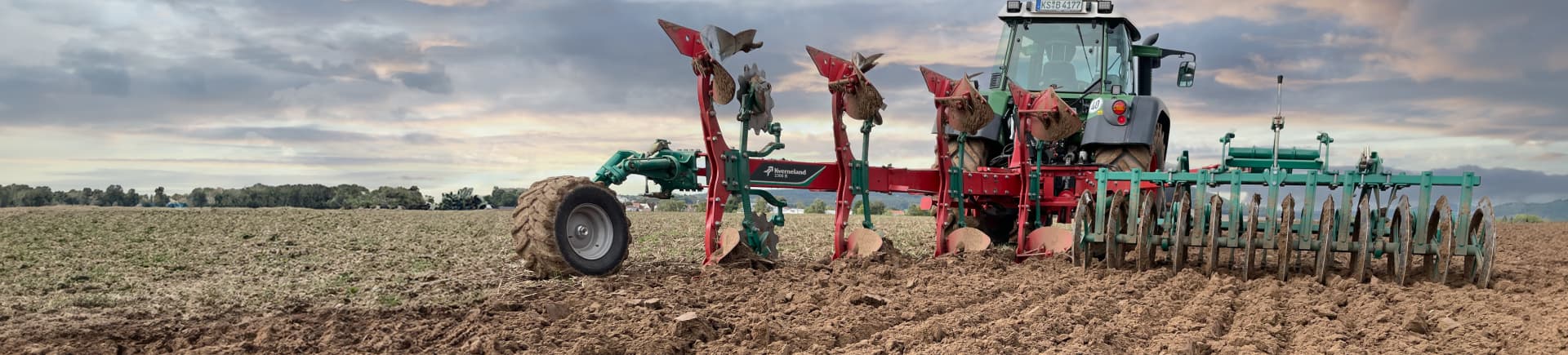 New generation Kverneland shear bolt Variomat ploughs