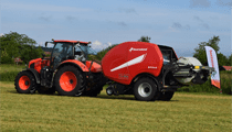 Kverneland FastBale features at Grass Field days in Denmark 