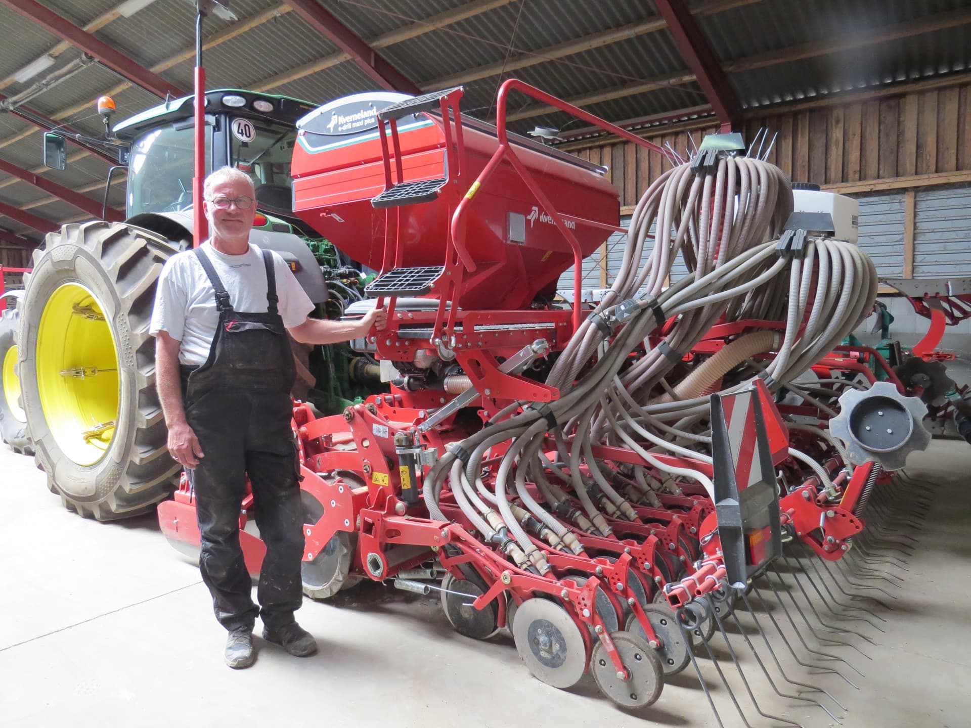 Kverneland e-drill maxi plus – the choice for consistent emergence