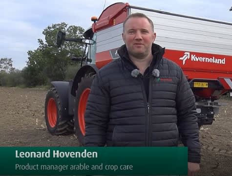 Kverneland fertiliser spreaders walkaround