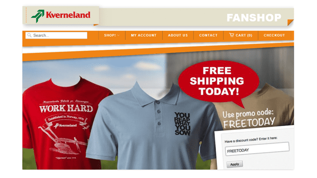 Új Kverneland Fanshop