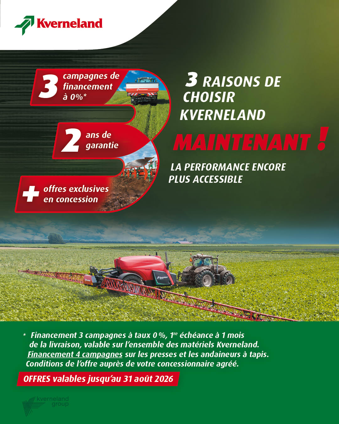 Kverneland - IMG Offre de financement NEW