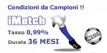 Campagna finanziaria iMatch: condizioni da campioni!