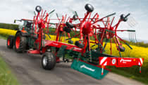 New Four Rotor Rake from Kverneland