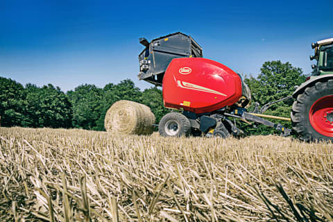 Variable Chamber round balers - VICON RV 5116 - 5118 PLUS, high output performance and reduced maintenance requirments