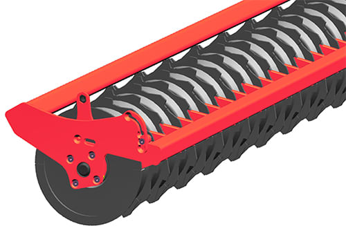 Qualidisc 21000 T - Rear rollers