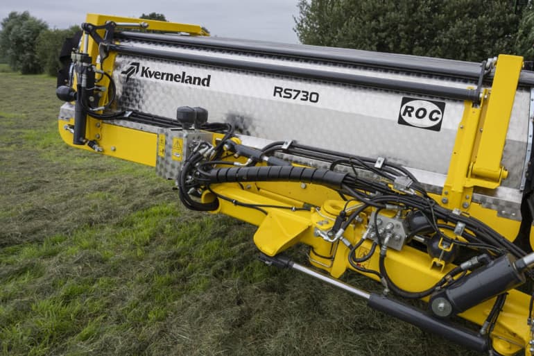 Kverneland - Mechanic and hydraulic suspension system 