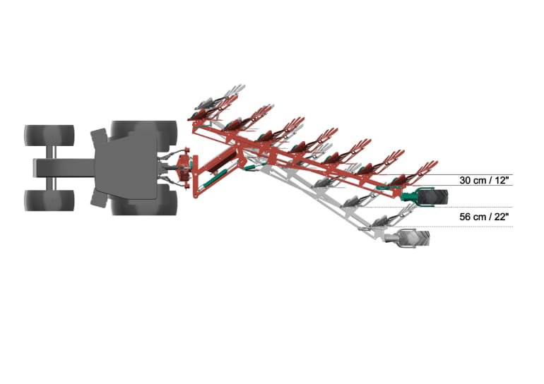 Kverneland - Auto-Line, 1st furrow