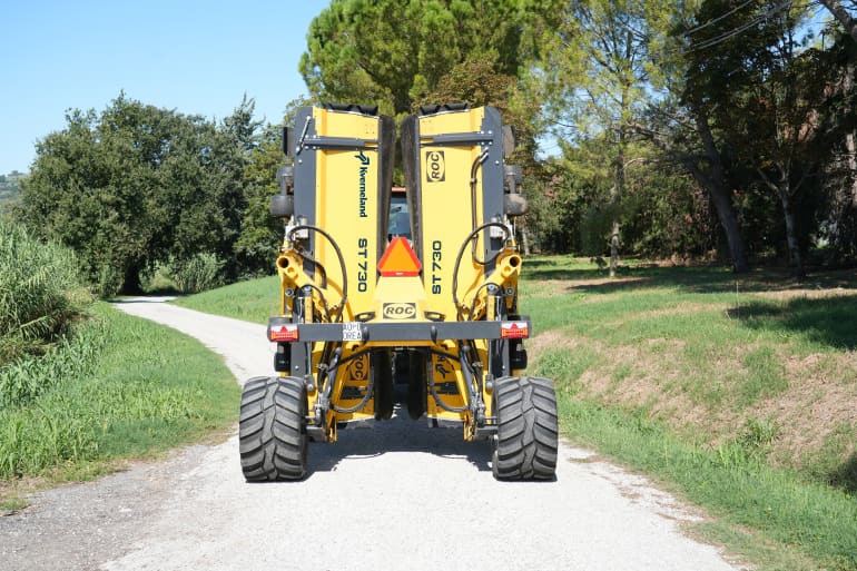 Kverneland - Transport position