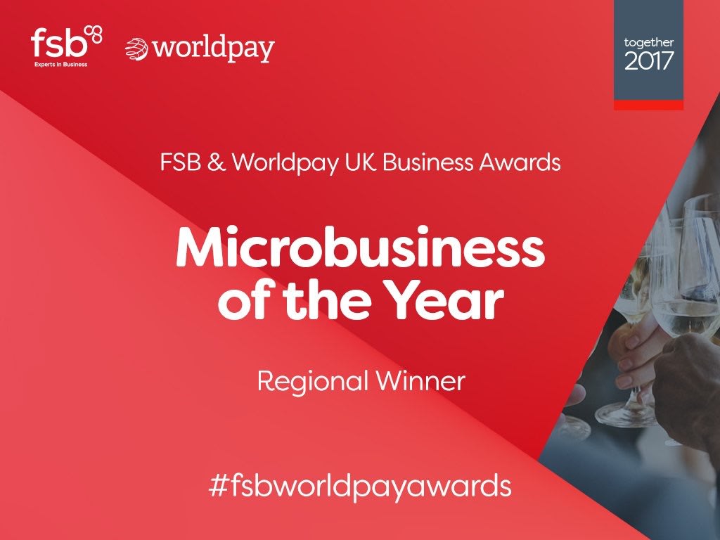 FSB and Worldpay Microbusiness of the Year in Scotland 2017 FSB Microbusiness of the Year 2017 Scotland Region