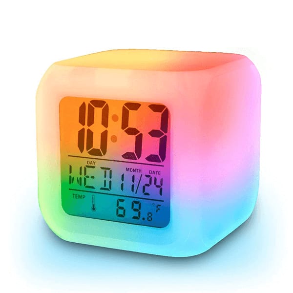 Smart digital alarm clock slider 1 x7gxgq