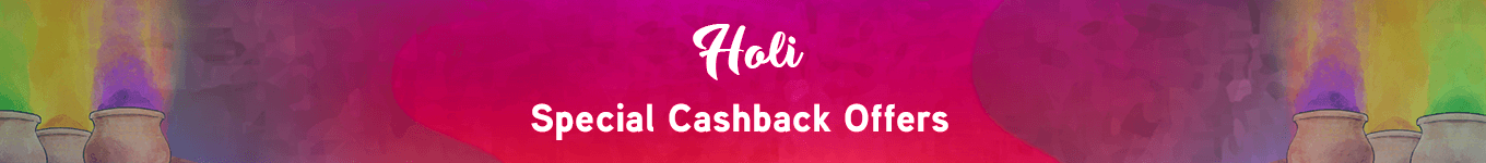 Holi special cashback offers campaign hea94v