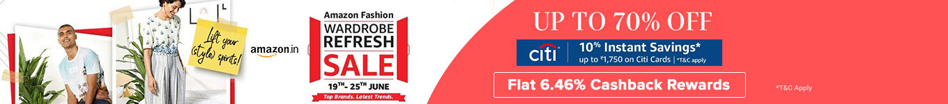 Amazon fashion wardrobe refresh sale 2020 campaign nyeemx