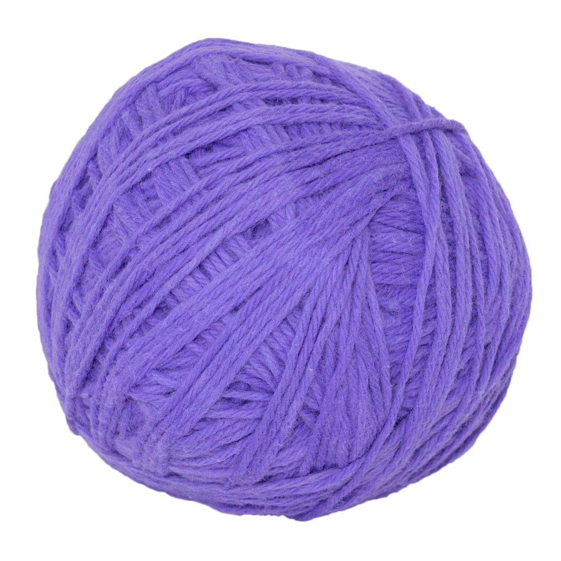 Fair Trade Purple Yarn Ball Naturally Dyed Organic Cotton assorted