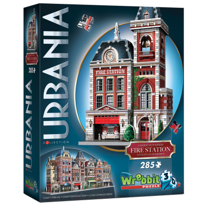 Wrebbit Urbania Fire Station New -palapeli 3D