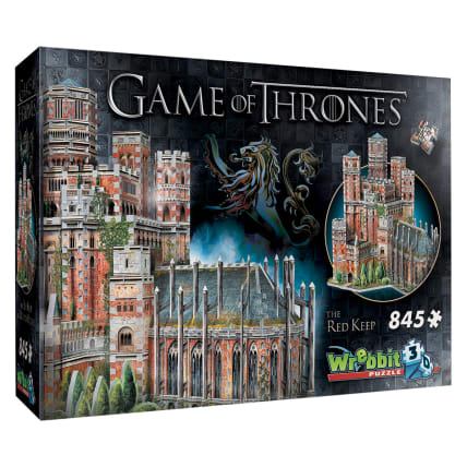 Wrebbit Game of Thrones Red Keep -palapeli 3D