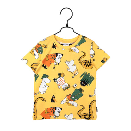 Moomin Grassland T-shirt yellow