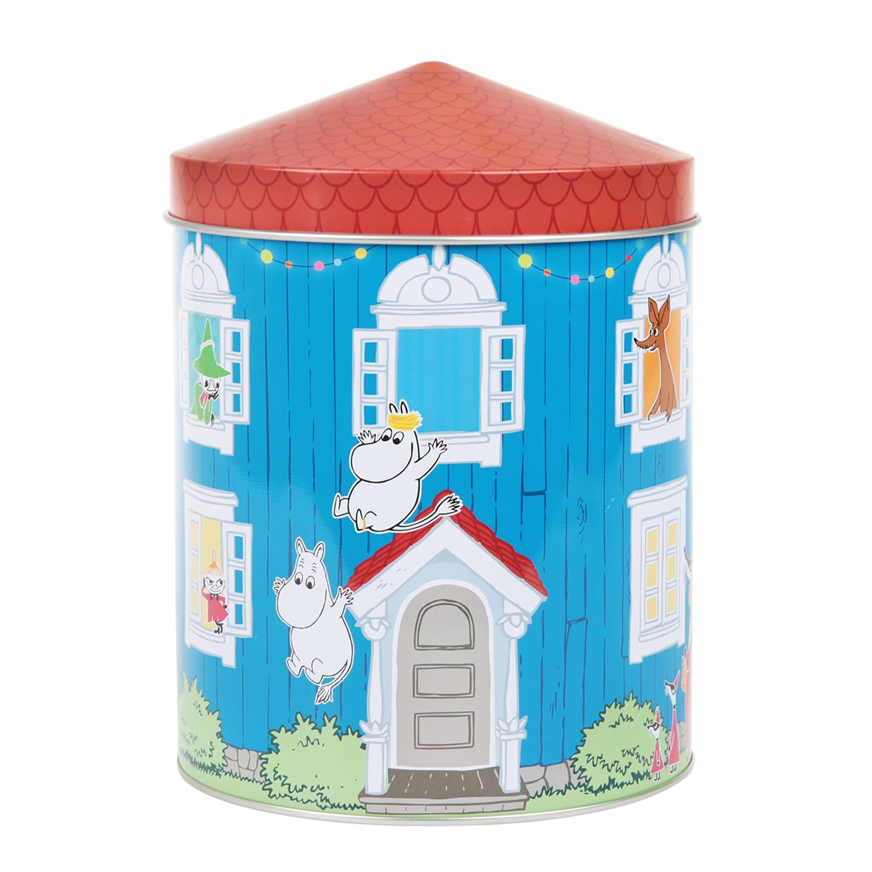 Moomin Garden Set of 3 Tin Boxes Lid with Hinges Martinex 