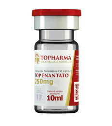 Enantato de Testosterona - Topharma - Ciclo 6 - 250mg (10ml)