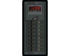 360 Dc Circuit Breaker Panel 8 Pos + Meter