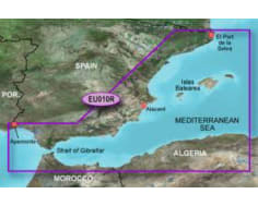 G3 Sd/microsd Format Chart Eu010r Spain, Mediterranean Coast