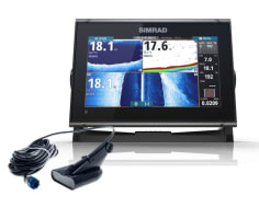 GO9 XSE Med/hi/Dwnscn 9Inch Multi-touch Chart Plotter With Echosounder And Transom Transducer