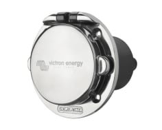 Energy Shore Power Inlet 16a - Stainless Steel C/w Cover