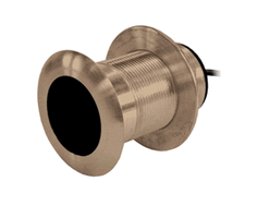 B117 Bronze Thru-hull Mount Transducer With Depth & Temperature (8-pin)