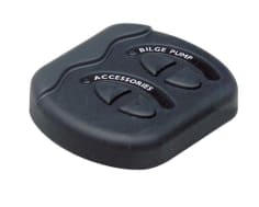 Contour Gen2 2 Switch Panel Blk No Fuses (CG2-2W)