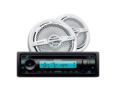 MEX-M72BT Marine CD Receiver / Bluetooth + MP1611 140W speaker