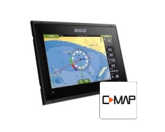 Vulcan 9 FS 9 Inch Multi-Touch Plotter with Built In Forward Looking Sonar Includes South Europe C-Map Chart (000-13214-007)
