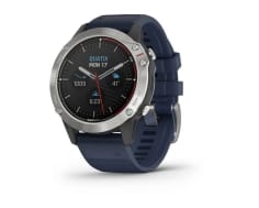 Quatix 6 Smartwatch Grey with Captain Blue Band