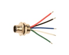 A2k-pmw-f - Nmea 2000 Connector - Rear Panel Mount - Wired 5pin Micro Male