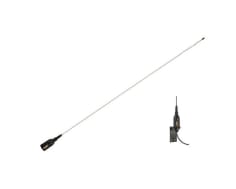 SuperGain Crow VHF Antenna Stainless Steel Whip (SGV80SBBK)