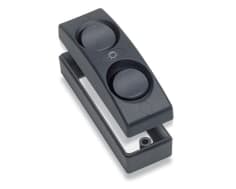 Contour Int Switch 1100 Series Double 10a Blk (1101-BK)