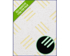 Checker White/Green Glow 275 x 135 x 3mm