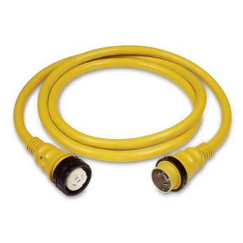 Cordset, 50A 125/250V, 75', Yellow
