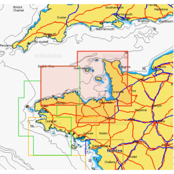 Gold Small Chart - SD/Micro SD - 5G556S2 Ile De Batz - Carentan