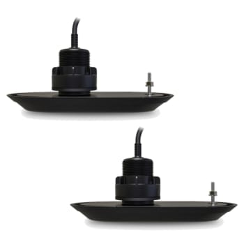 RV-320 RealVision Thru-Hull Plastic 20Deg 3D Port & Starboard Pair of Transducers (10m Cable)