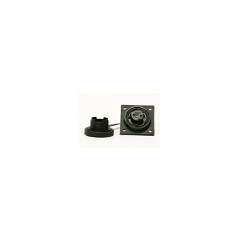 3 Pin Low-Flange Socket & Cap