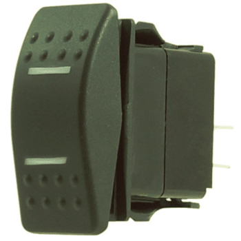 Rocker Switch (Double) - Double Illuminated IP67 Rocker Switch on-off -on (with actuator)