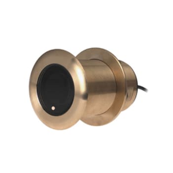 Bronze Thru-hull Transducer with Depth & Temperature (20° tilt. 8-pin) - Airmar B75H