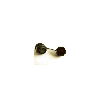 5Pin panel-mount socket with protective cap