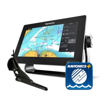 Axiom 9 RV - 9 Inch Multi Function Display With RealVision 600W Sounder With CPT-100DVS DownVision TR + Sm Nav+ Chart