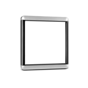 GMI20 Trim Snap Piece Cover - Silver/Black (010-12022-01)