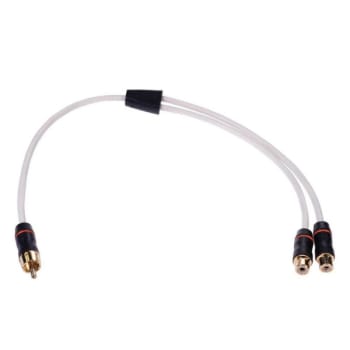 MS-RCAYF RCA Splitter Cable - Male to Dual Female (010-12622-00)