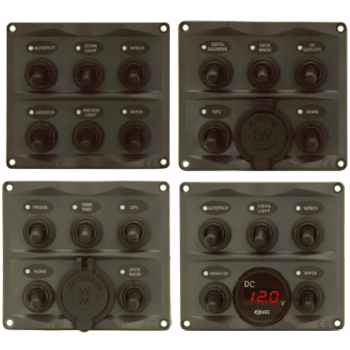 Toggle Switch Panels - With USB Charger