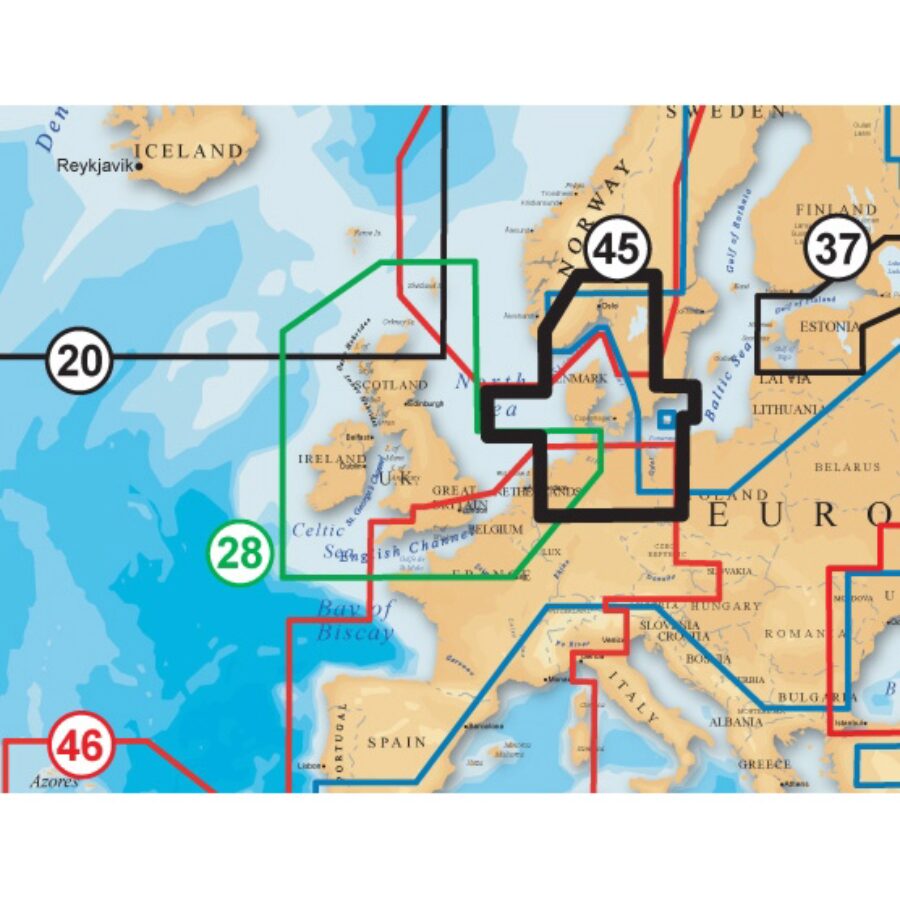Gold XL9 CF Format 45X Denmark/South Sweden