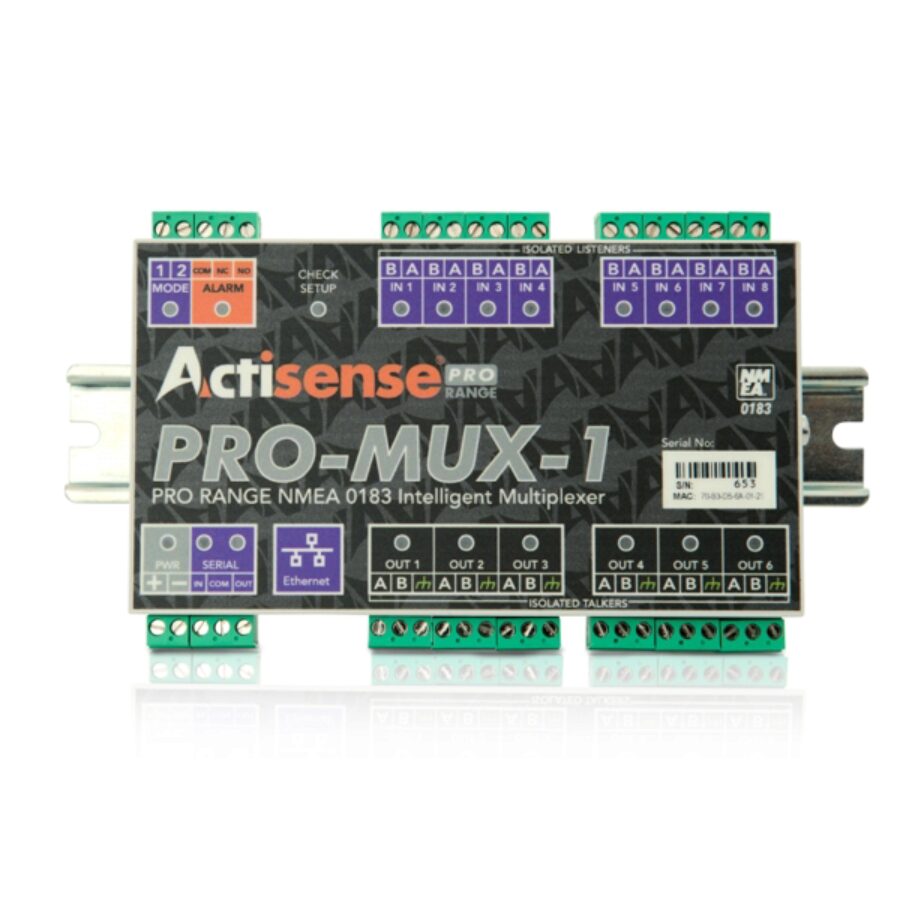 Professional NMEA Multiplexer 2 inputs 12 outputs